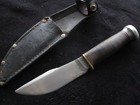 VINTAGE ORIGINAL US MARBLE`S HUNTING KNIFE WOODCRAFT DAGGER AND SHEATH PATD.1916