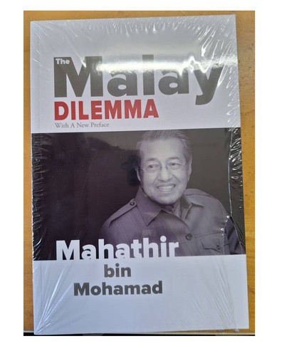 Buku Baru Dilema Melayu The Malay Dilemma Mahathir Mohamad 2008 Reissue Edition - Picture 2 of 7