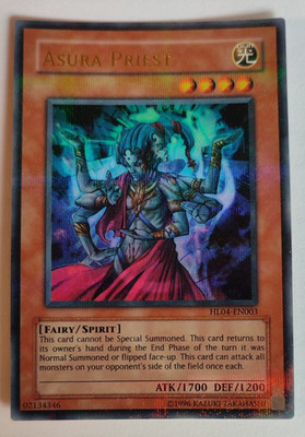 Yu-Gi-Oh! Asura Priest - HL04-EN003 - Ultra Rare Parallel Rare NM