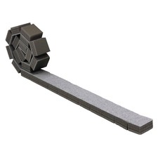 Z ATHLETIC Gymnastics Roll-Up Balance Beam Grey