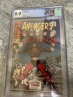 Avengers #43 CGC 8.0  1967 1st appearance Red Guardian Cover looks High Grade