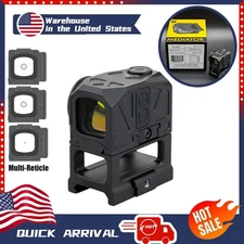 Gideon Mediator Optics 3 MOA 1x16mm Enclosed Multi-reticle Red Dot Sight Hunting
