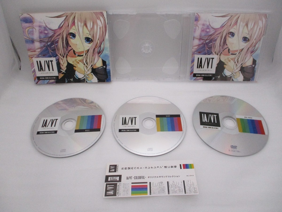 PS VITA IA/VT COLORFUL Limited Crystal Box & Original Sound
