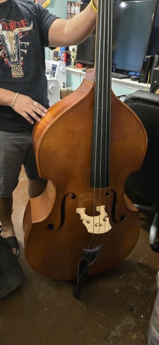 Wilhelm Eberle 3/4 Stand-Up Double Bass (ca. 1990s) – Made in Germany