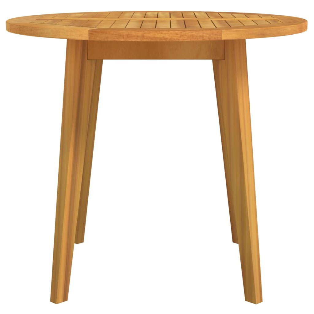  Garden Table Natural wood Solid Acacia wood Medium