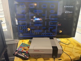 Nintendo NES Pac-Man CIB Complete Tested Tengen Poster Manual Sleeve Foam