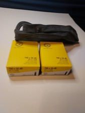 Sunlite Bicycle InnerTubes - 700 x 35-40 27x1-3/8  Valve 32mm 0d Pack of 2