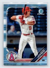 Jahmai Jones	2019 Bowman Draft #BDC-163	Los Angeles Angels Sky Blue Refractor