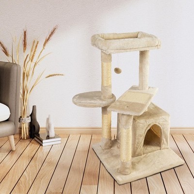 Katzenkratzbaum 79cm Kratzbaum Kletterbaum Spielbaum Sisal -- Cremona -- von zoo
