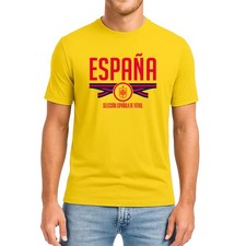 Officially Licensed Royal Spanish Football Federation Cotton T-Shirt - Unisex...