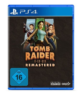 Tomb Raider I-III (1 2 3) Remastered - PS4 PlayStation 4 - NEU OVP *Blitzversand