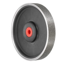 Diamond Lapidary Wheel 6 Inch x 1 Inch Arbor Hole 80 Grit with Reducer