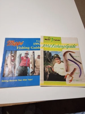 MISTER TWISTER & MEPPS 1992 TACKLE CATALOGS FISHING VINTAGE ORIGINAL - Photo 1/4