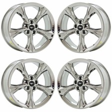 19 Ford Mustang Gt Bright Chrome Wheels Rims Factory Oem 10081 Exchange