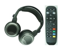 Headphones For Jeep Patriot VES UCONNECT DVD Entertainment System With Remote