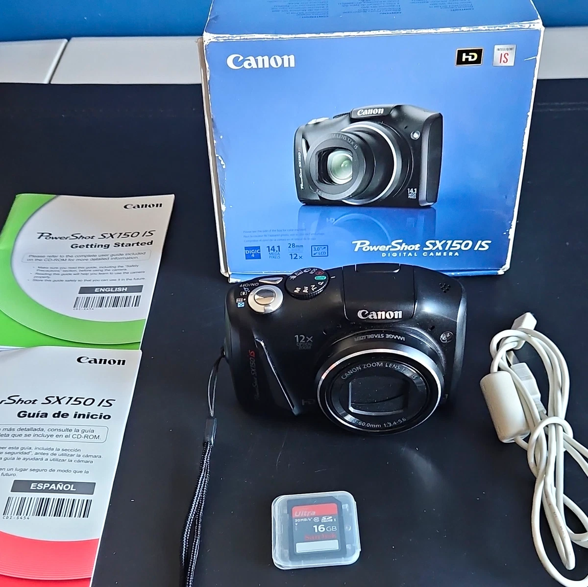 25+ Canon PowerShot SX150 IS Digital Cameras for sale | Updated