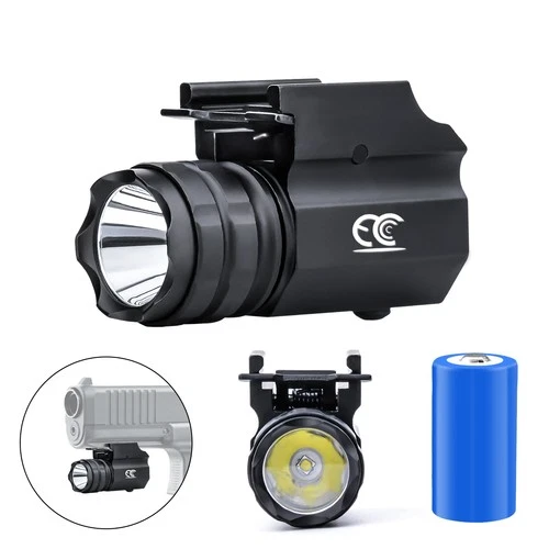 20000 LM Compact Tactical Handgun Mounted Pistol Light Gun Flashlight for Glock