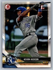2018 Bowman Draft #BD-83 Kevon Jackson *RY
