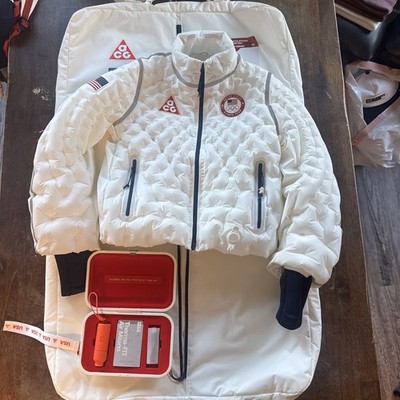 Nike ACG Therma-Fit Air Milano Inflatable Jacket 2026 Team USA Puffy Jacket Kit