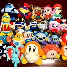 Kirby Plush Doll Lot 22 pcs - All Star Collection - San-Ei Boeki Nintendo
