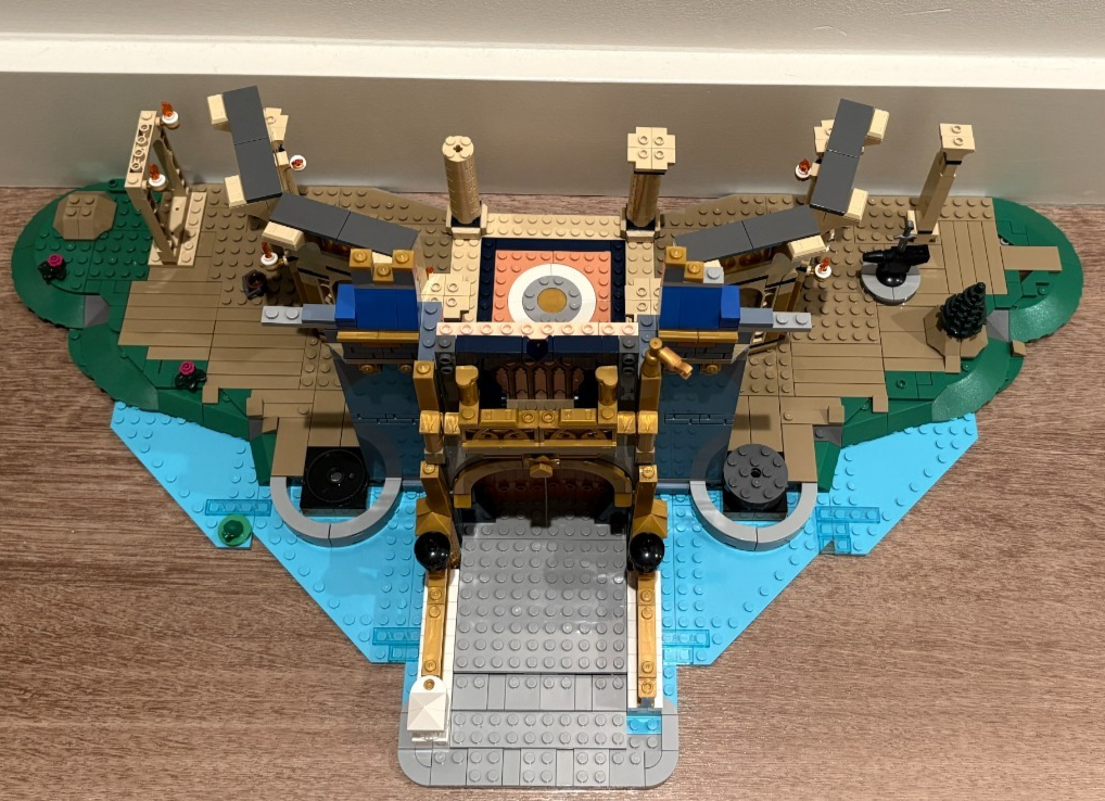 LEGO Disney Castle 43222 Only - Incomplete - 98% of the parts - NO