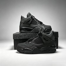 Jordan 4 Retro 2025 Black Cat FV5029-010 Running Shoes Men's Size 7-13