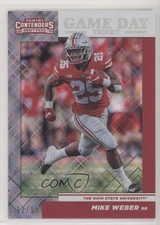 2019 Panini Contenders Draft Picks Game Day Diamond Ticket 12/15 Mike Weber 0eo6