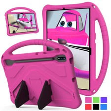 Funda protectora con soporte para niños a prueba de golpes para Samsung Galaxy Tab S7 FE S8 Plus A6 A7 Lite