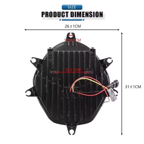 For Suzuki V-Strom 650 1000 DL650 DL1000 LED Headlight DRL Assembly head Lamp - Picture 4 of 11