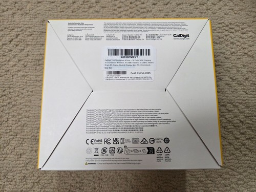 NEW CalDigit TS4 Thunderbolt 4 Dock 18 Ports Docking Station FREE SHIPPING - Picture 3 of 4