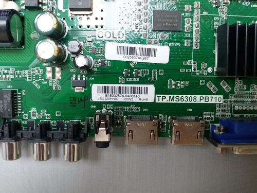 MAIN TP.MS6308.PB710 PARA TV SHARP LC-32CFE6131E - Imagen 3 de 3