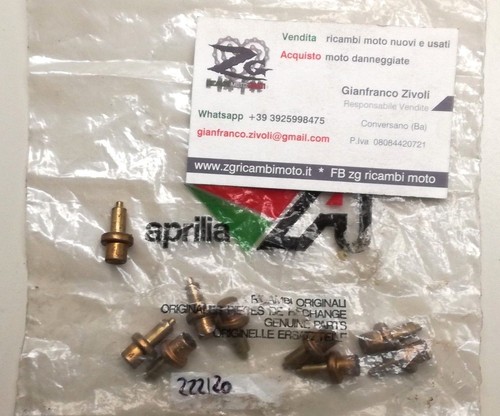 222120 Aprilia 125 termostato temperatura coperchio testa cilindro originale - Foto 1 di 2