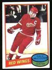 Dale McCourt 1980 Topps #245  Hockey Card