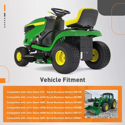 Cilindro sterzo per servosterzo John Deere 425 445 455 AM118796 AM147174 - Foto 10 di 11