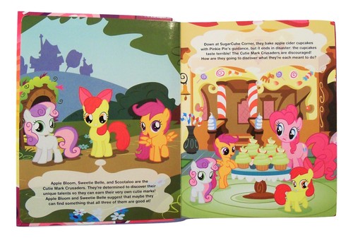 My Little Pony Busy Book (Rainbow; Cutie Mark Crusaders Storybook; 12 Figures) - Picture 2 of 4