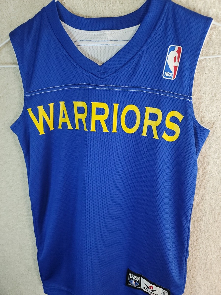 NBA Golden State Warriors Curry Practice Team Jersey Reversible