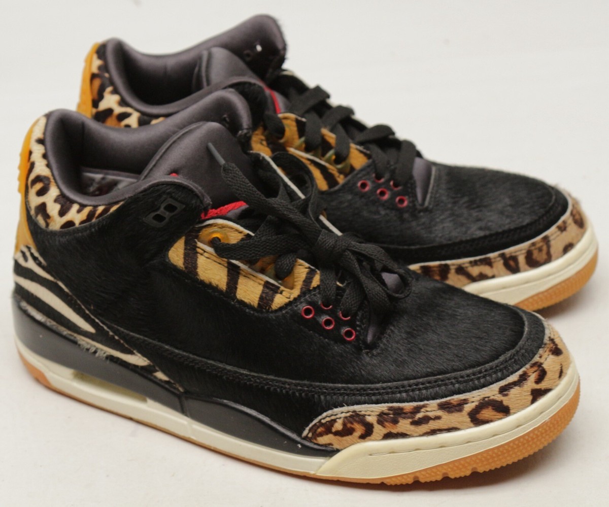 Nike Air Jordan 3 Retro SE Animal Instinct Black Fur Leopard Nike Air Jordan 3 Retro SE Animal Instinct Black Fur Leopard