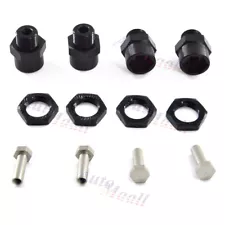 4pc 1/8 12mm to 17mm Wheel Hex Hub Adapter Conversion Extension for 1/10 RC Car