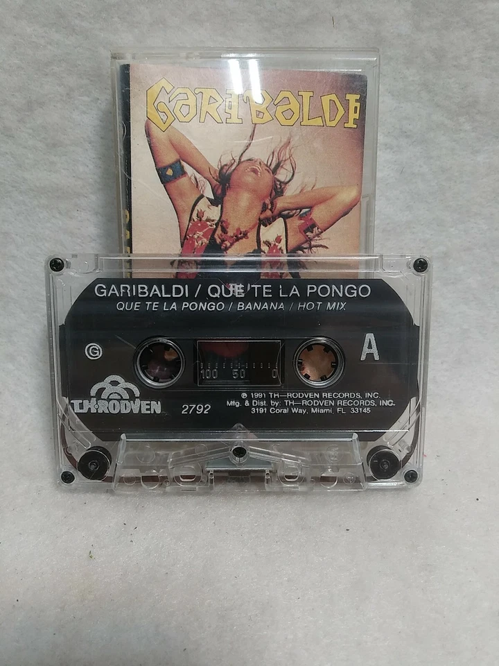 “Latin, Cuba, Puerto Rico” “Garibaldi” “Que Te La Pongo” "Rare Cassette" Foto 4 de 4