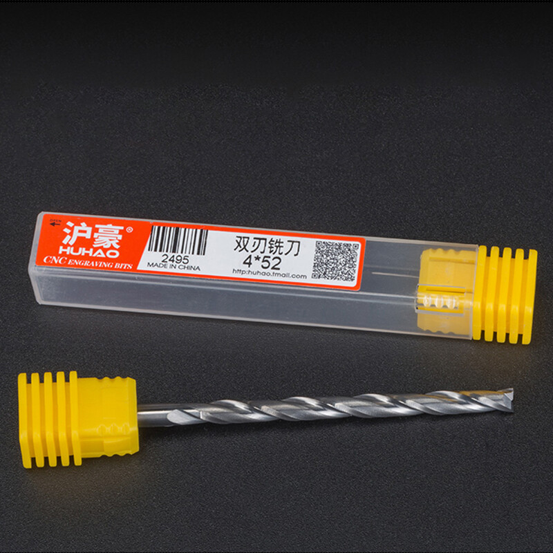 VHM Schaftfräser 4x4x32mm, 2 Zähne – Für Fräs- & Graviermaschinen, CNC, Vollhartmetall