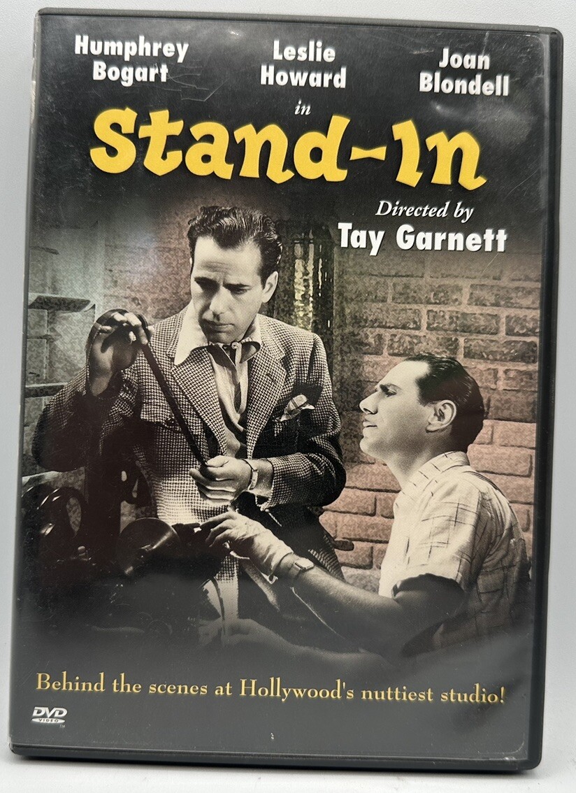 Stand-In DVD Humphrey Bogart Leslie Howard Joan Blondell Free Shipping 1937