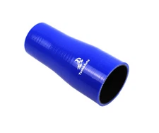 6" Length 4-Ply High Temp 2.5" to 2" ID Reducer Coupler Silicone Hose BLUE