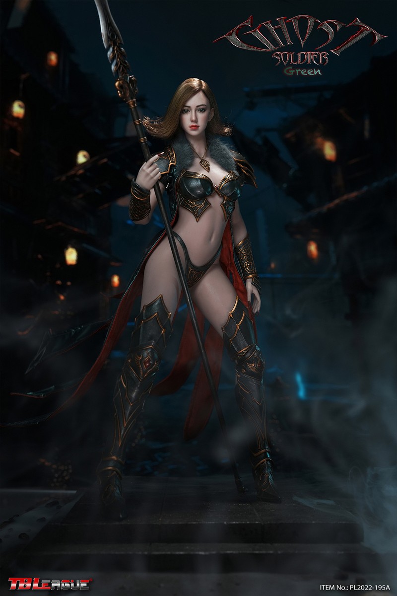 TBLeague PL2022-195A Ghost Soldier1/6幽靈 TBLeague PL2022-195A Phicen Seamless Female Body Ghost