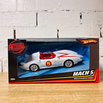 1:24 Speed Racer Mach 5 Hot Wheels Diecast Model Car
