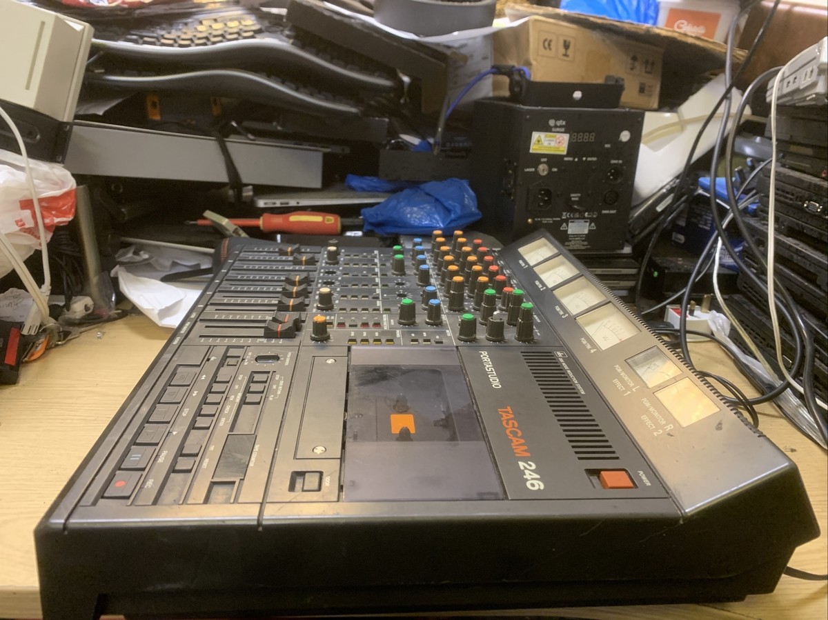 TASCAM 246 portastudio multi-track recorder - 100% Not Fully