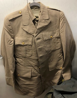 khaki army jacket