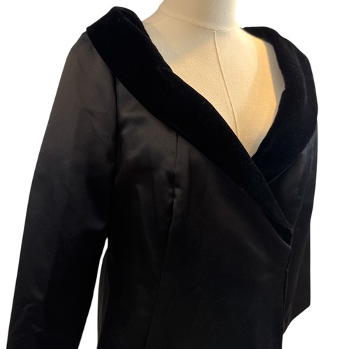 Fiandaca Evening Dress Coat Silk Velvet Vintage Opera Theater Long Rare EUC - Picture 6 of 10