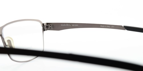 MAKELLOS Potsdam Brille Modell MES005 54-18 145 Stainless Steel Italy c2012 - Picture 6 of 11