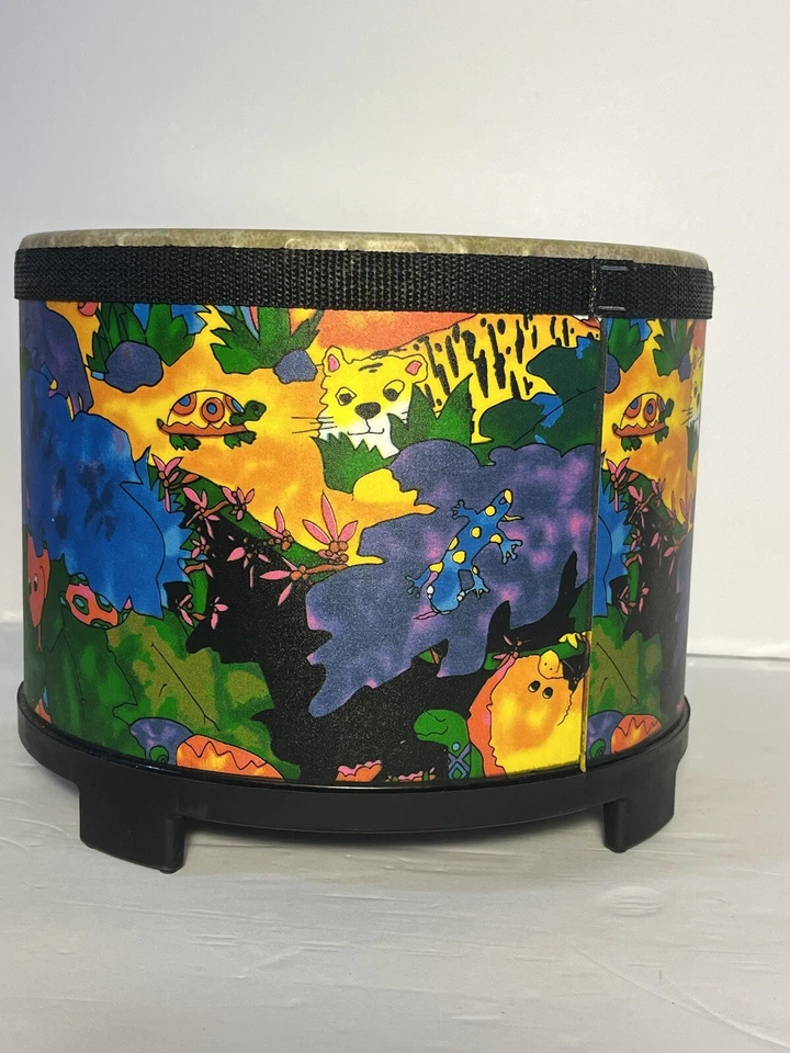 Remo Rhythm Club Floor Tom Niños 10 Pulgadas Tambor Colorido Bosque Taiwán De Colección Foto 4 de 4