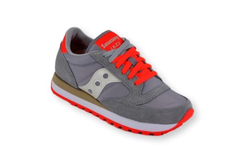 SAUCONY JAZZ 1044-564 SAUCONY JAZZ ORIGINAL GRIGIO/ARGENTO/ARANCIONE FLUO |  eBay